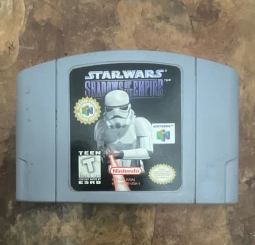 Nintendo Star Wars: Shadows of the Empire N64 Cartridge NTSC-U/C T-Teen
