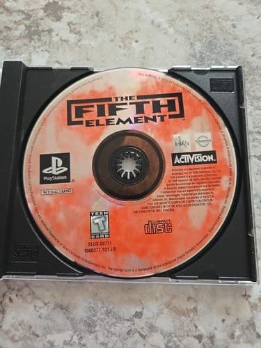 Sony PlayStation 1 PS1 Disc Only TESTED The Fifth Element