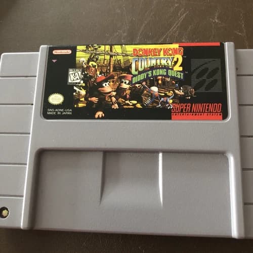 Donkey Kong Country 2: Diddy's Kong Quest (Super Nintendo, 1995) SNES