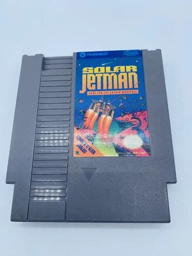 Solar Jetman Hunt for the Golden Warpship NES Nintendo Cart Only