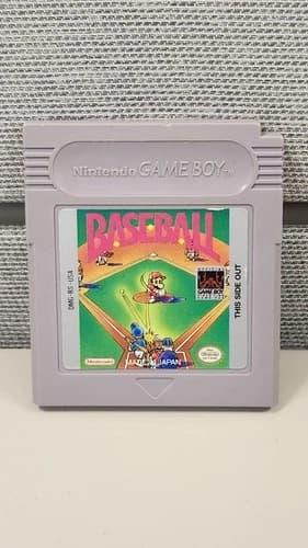 Nintendo Gameboy 1989 Baseball (Mario) Game Boy Cartridge Cart Only Tested!