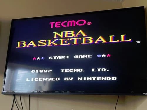 Tecmo NBA Basketball (Nintendo Entertainment System) -- TECMO NBA for NES