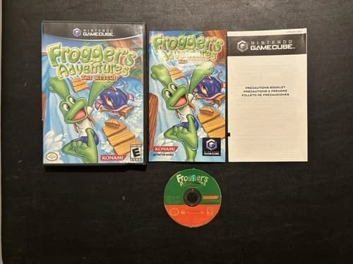 Frogger's Adventures The Rescue GameCube CIB Complete w Manual