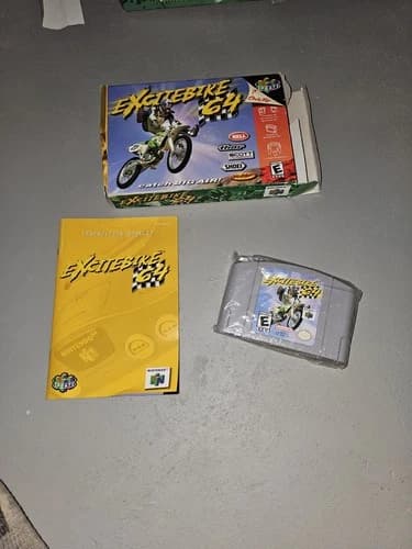 Excitebike 64 Nintendo 64 Game Authentic N 64