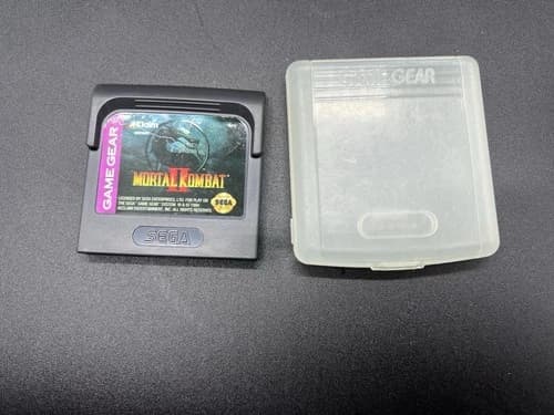 Mortal Kombat II 2 SEGA Game Gear Works Authentic