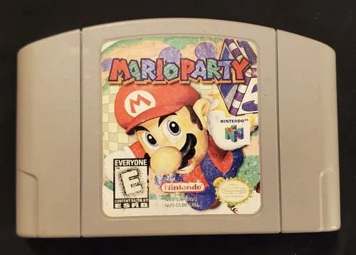 Mario Party - Nintendo 64 (N64) Game Videogame Retro