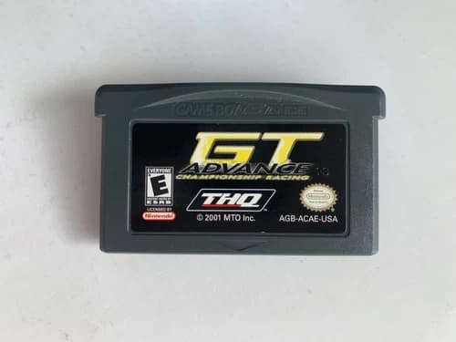 GT Advance Championship Racing GameBoy Advance Nintendo GBA