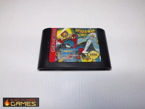 Spider Man X Men Arcades Revenge GAME ONLY - Sega Genesis - 427a