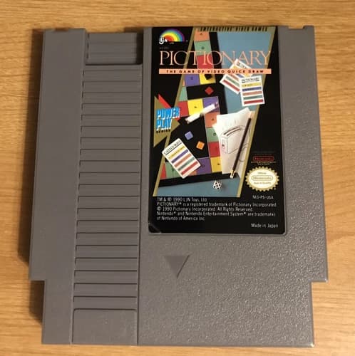 Pictionary - Nintendo NES - Cartridge Only - TESTED