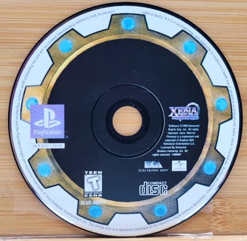 Xena: Warrior Princess PS1 PlayStation 1 GAME DISC ONLY