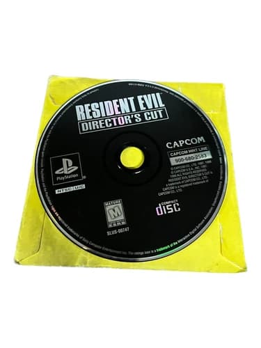 Sony PlayStation 1 PS1 Disc Only TESTED Resident Evil Director’s Cut GH