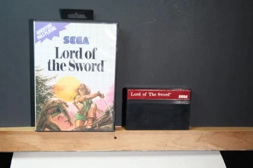 Sega master system game Lord of the Sword 1988 Original, Game Tested