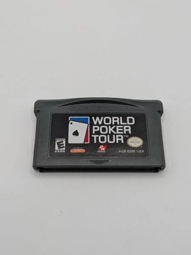 World Poker Tour Nintendo Gameboy Advance Gba - Cartridge Only Tested