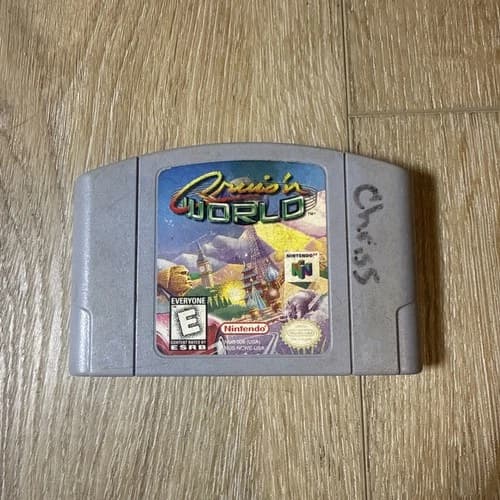 Cruis'n World Cruisin' Nintendo 64 N64 Game Authentic, Tested Working
