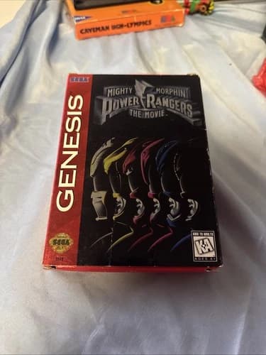 Mighty Morphin Power Rangers: The Movie (Sega Genesis, 1995) CIB
