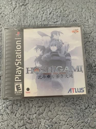 Hoshigami: Ruining Blue Earth (Sony PlayStation 1, 2001) CIB w/Reg Card