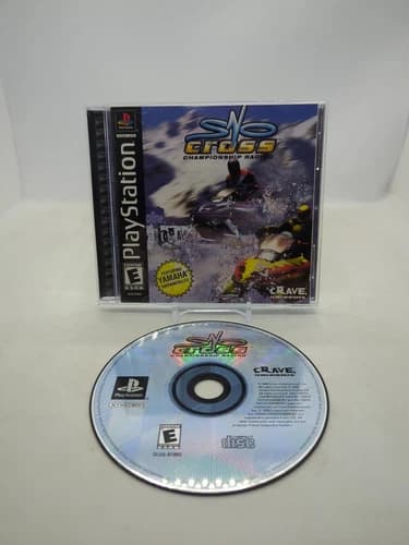 Sno Cross Championship Racing PS1 PlayStation 1 - Complete CIB