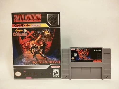 Castlevania: Dracula X Restoration for Super Nintendo SNES