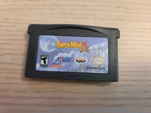 Summon Night Swordcraft Story 2 Gameboy Advance GBA WORKING BATTERY! EXC Cond!