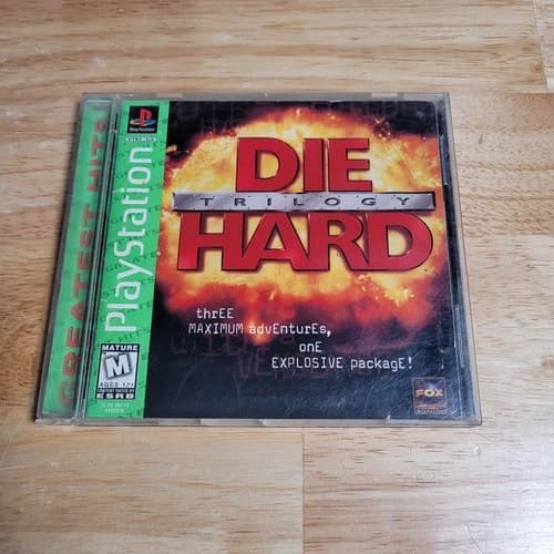 Die Hard Trilogy PS1 Sony PlayStation 1, 1996 – Tested
