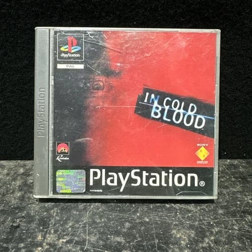 In Cold Blood Playstation 1 PS1 - 2 Discs Game Complete with Manual ref pc31