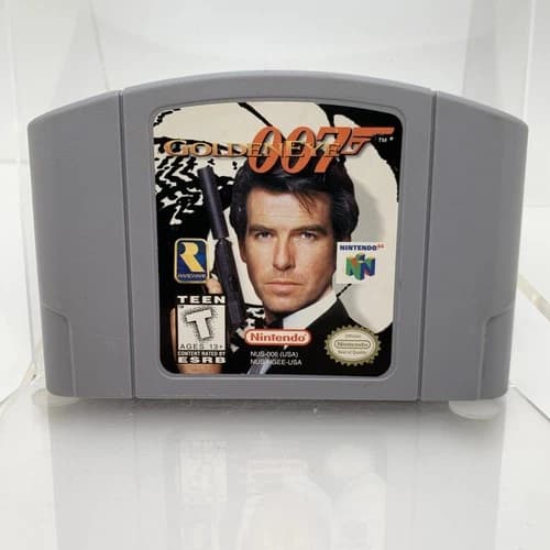 Goldeneye 007 (Nintendo 64, 1997) N64 Authentic TESTED