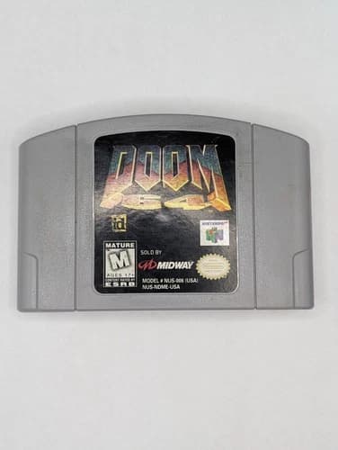 Doom 64 For 64Bit Game Cartridge USA NTSC version For N64 Consoles