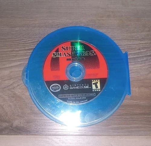 Super Smash Bros Melee (Nintendo GameCube, 2001) Disc Only!