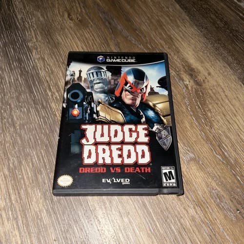 Judge Dredd: Dredd vs Death (Nintendo GameCube, 2005) CIB Complete - Tested
