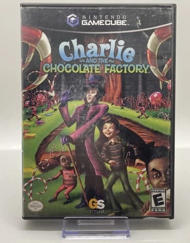 Charlie and the Chocolate Factory (Nintendo GameCube, 2005) Complete With Manual