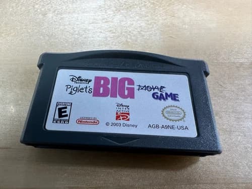 Piglet’s Big Game (Gameboy Advance) Rare Tested And Working