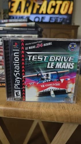 Test Drive Le Mans (Sony PlayStation 1) PS1 Black Label CIB