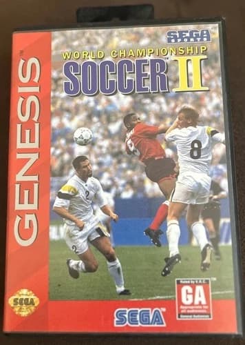 World Championship Soccer II (Sega Genesis, 1994)