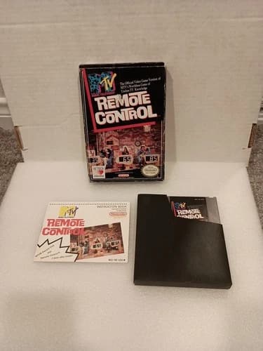MTV Remote Control (Nintendo Entertainment System NES, 1990) Complete CIB