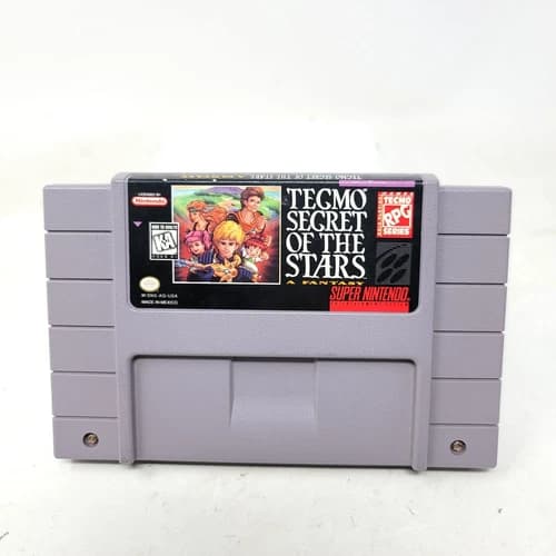Tecmo Secret of the Stars SNES (Super Nintendo Entertainment) Authentic Tested