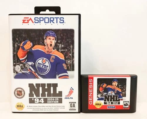 NHL 25 for Sega Genesis/Mega Drive