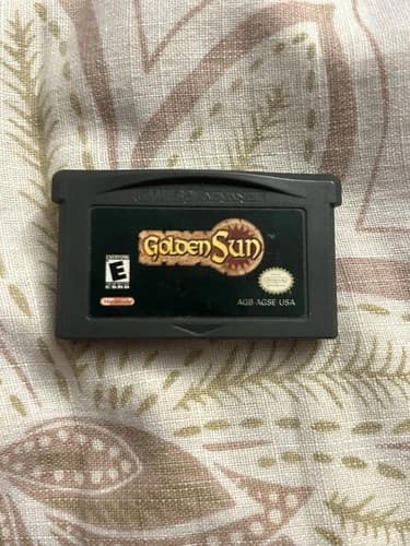 Nintendo Golden Sun Game Boy Advance Cartridge AGB-A5ZE NTSC-U/C E-Everyone USA