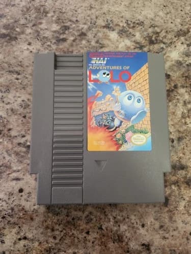 Adventures of Lolo (Nintendo Entertainment System, 1989) NES Cart Only