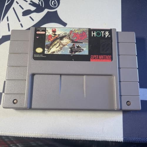 Super Black Bass Super Nintendo Entertainment System SNES