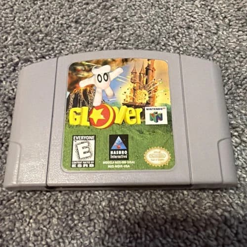 Glover (Nintendo 64 N64 1998) Authentic Tested game only