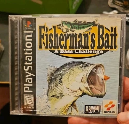 Fisherman's Bait (Sony PlayStation 1 PS1) 1999 ~ CIB ~ Tested ~ Works Great