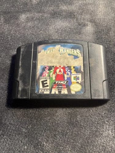 Saban's Power Rangers Lightspeed Rescue (Nintendo 64, 2000) N64 Authentic