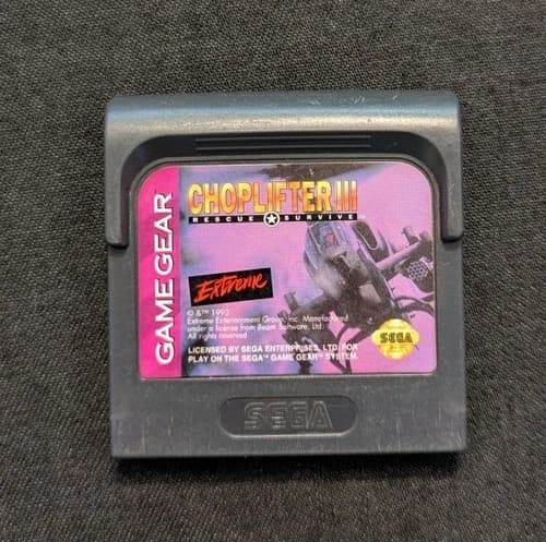 Choplifter III 3 for Sega Game Gear