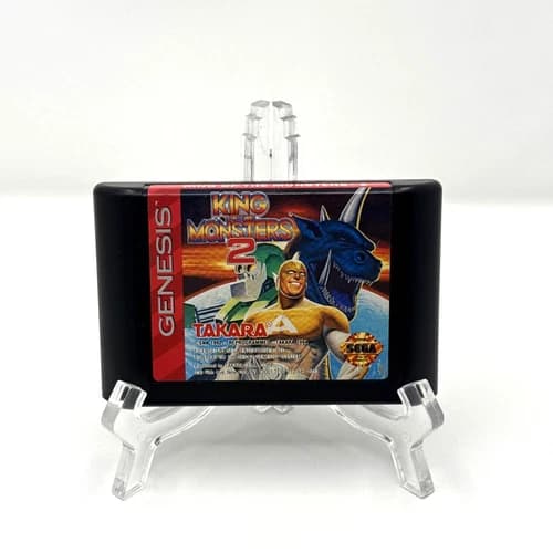 King of the Monsters 2 Sega Genesis Authentic Cart Only Tested