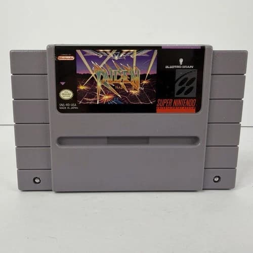Raiden Trad Super Nintendo SNES Cleaned Tested