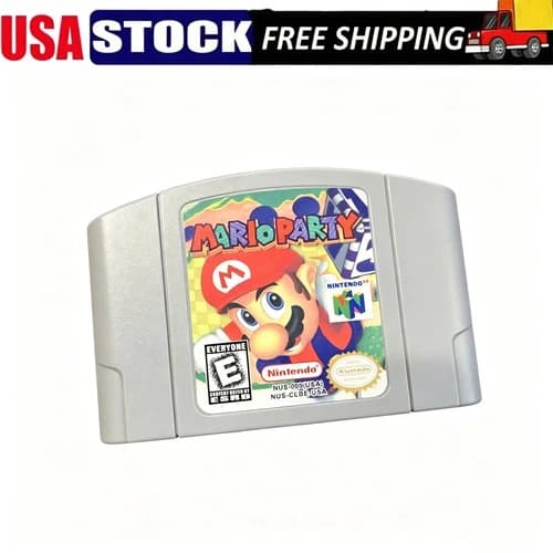 Mario Party 1 N64 Game Cartridge for Nintendo 64 USA Seller Free Shipping