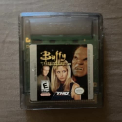 THQ Buffy the Vampire Slayer Nintendo Game Boy Color Cartridge E-Everyone