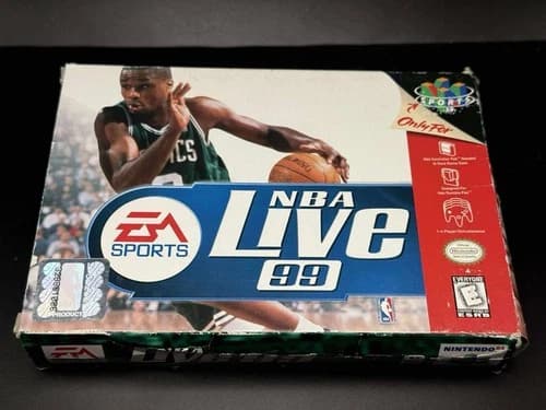 NBA Live 99 Nintendo 64 N64 CIB Complete TESTED
