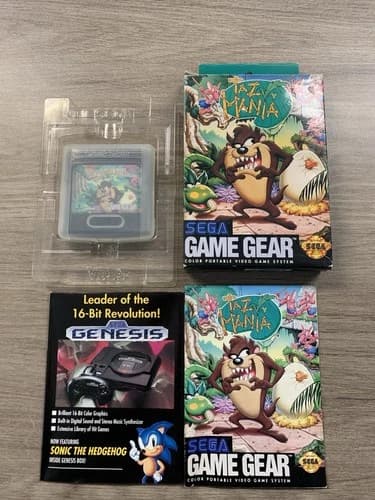 Taz-Mania (Sega Game Gear, 1992) Tested C