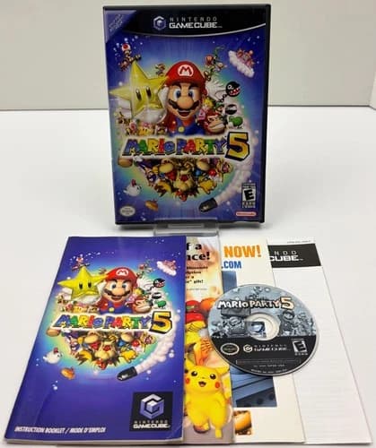 Mario Party 5 (Nintendo GameCube, 2003) CIB